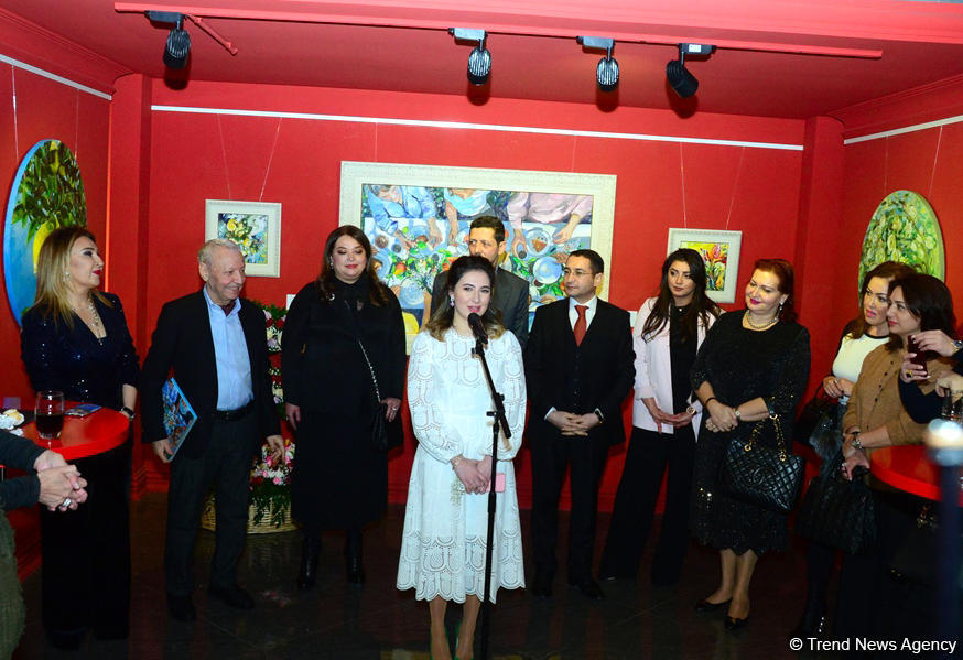 Завораживающая выставка Фидан Алиевой "Жажда жизни"