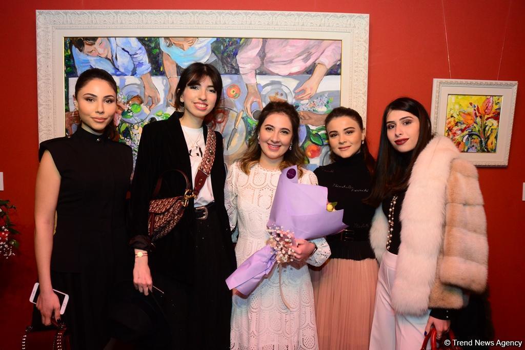 Завораживающая выставка Фидан Алиевой "Жажда жизни"