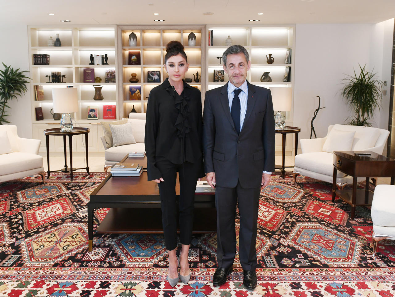 Первый вице-президент Мехрибан Алиева встретилась с Николя Саркози