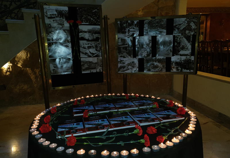 Misirin Azərbaycandakı səfiliyində 20 Yanvar şəhidləri anılıb <span class="color_red">- FOTO</span>