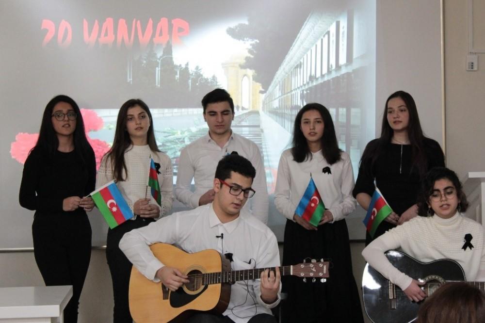 В Бакинском филиале Сеченовского университета почтили память жертв трагедии 20 Января