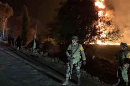 Ужасный взрыв трубопровода в Мексике, десятки погибших