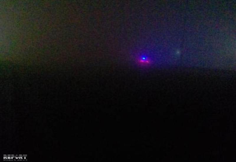 Из-за густого тумана на трассе Баку-Газах возникли трудности