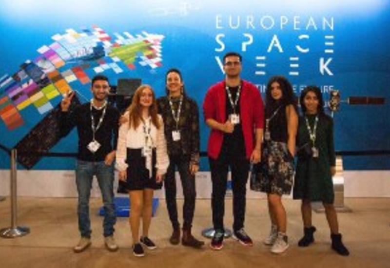 Азербайджанские студенты успешно выступили на «Европейской неделе космоса»