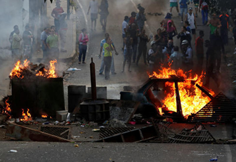 Массовые протесты в Венесуэле, задержаны десятки человек