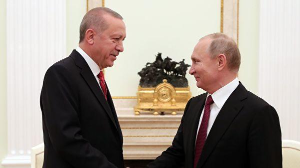 Эрдоган в Москве назвал главные цели Турции в Сирии