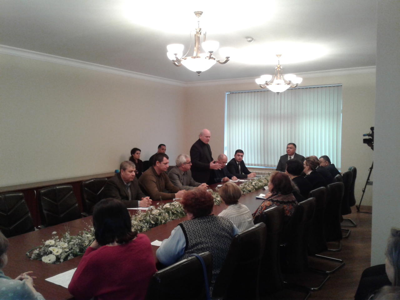 Представители ПЕА встретились с русскими общинами двух районов Баку