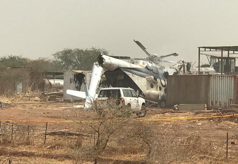 В Эфиопии разбился военный вертолет