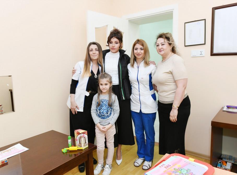 Первый вице-президент Мехрибан Алиева посетила Детский психоневрологический центр в Баку - ФОТО