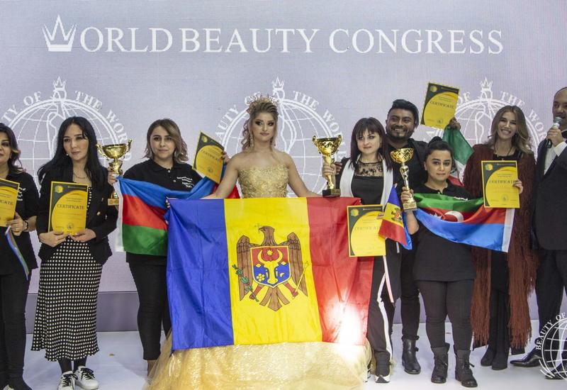 Лучшие в Баку! Определены чемпионы мира по свадебной прическе, макияжу и дизайну