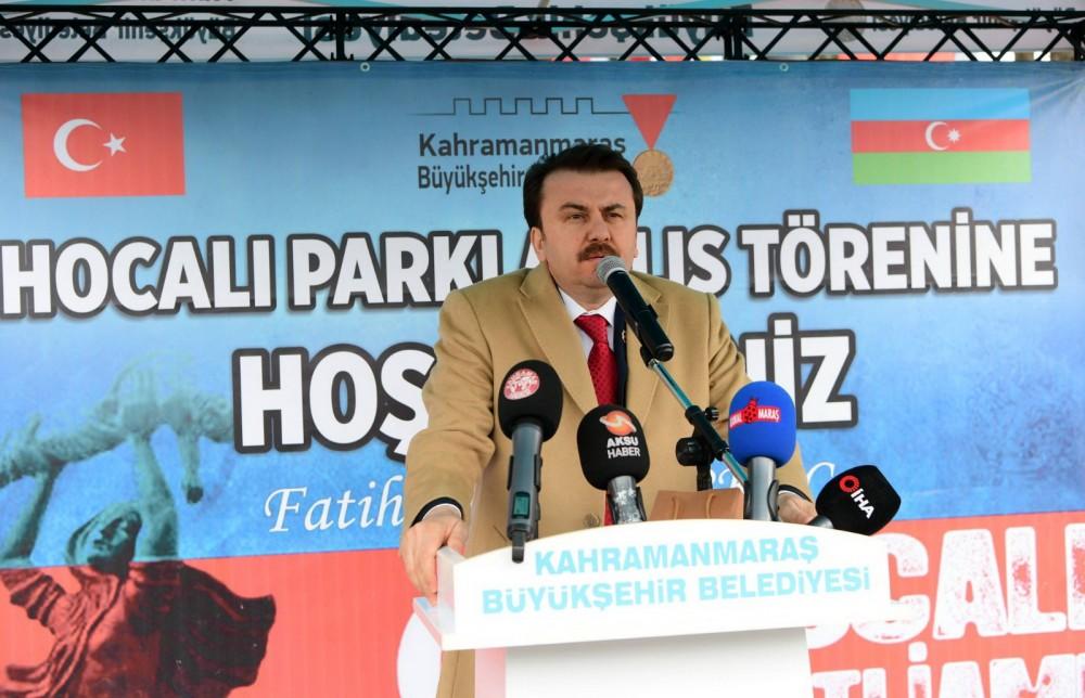 В Турции состоялось открытие парка Ходжалы и памятника «Стон матери»