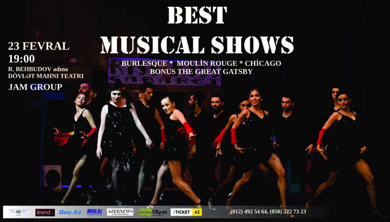 В Баку представят шоу Best Musical Shows
