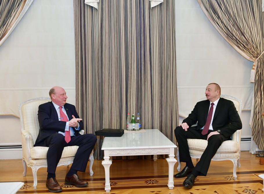 Президент Ильхам Алиев принял руководителя Генерального директората Европейской комиссии