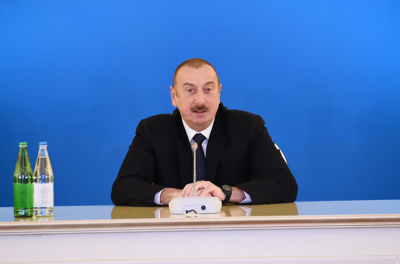 Президент Ильхам Алиев принял участие в заседании в рамках Консультативного совета Южного газового коридора