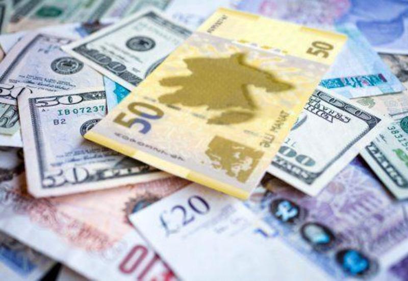 Официальный курс маната к мировым валютам на 19 января