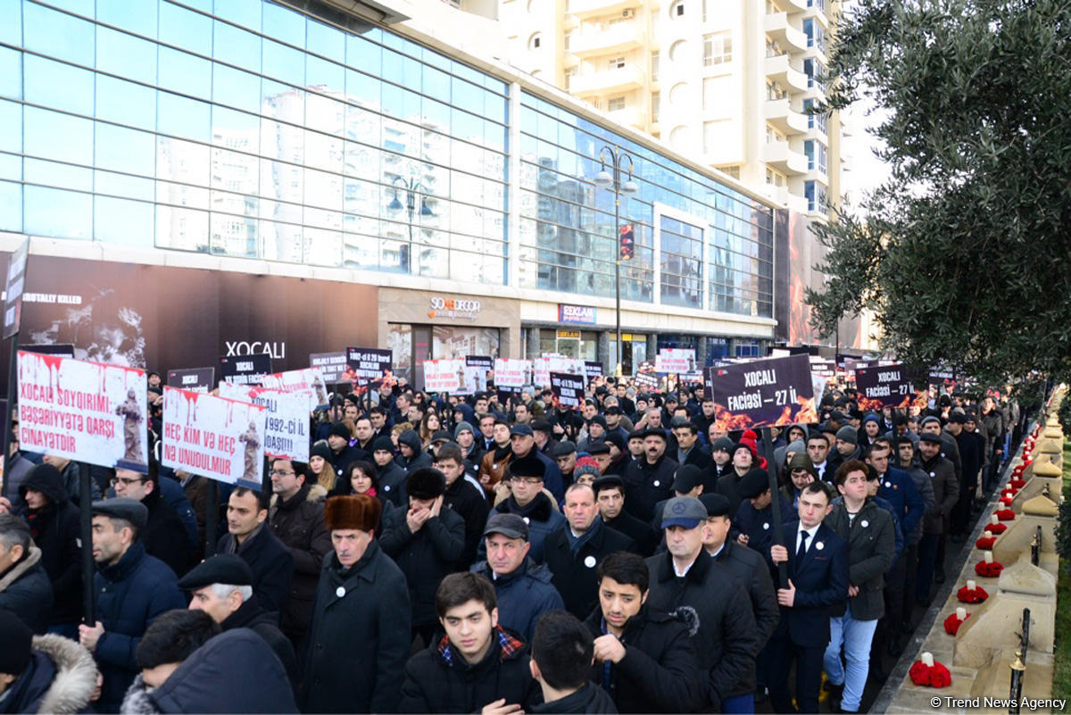 Azərbaycan ictimaiyyəti Xocalı soyqırımı qurbanlarının xatirəsini yad edir