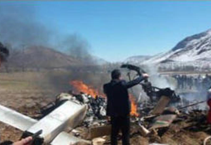 Крушение вертолета в Иране, есть погибшие