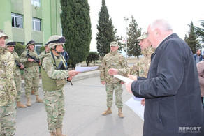 Военнослужащие-азербайджанцы удостоены сертификатов в ВС Грузии