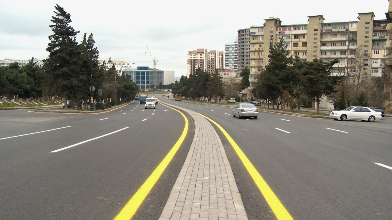 В Баку реконструирована крупная улица 