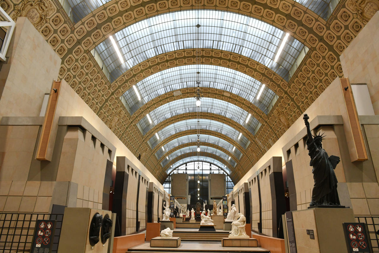 Первый вице-президент в сопровождении министра культуры Франции посетила музей Орсе в Париже