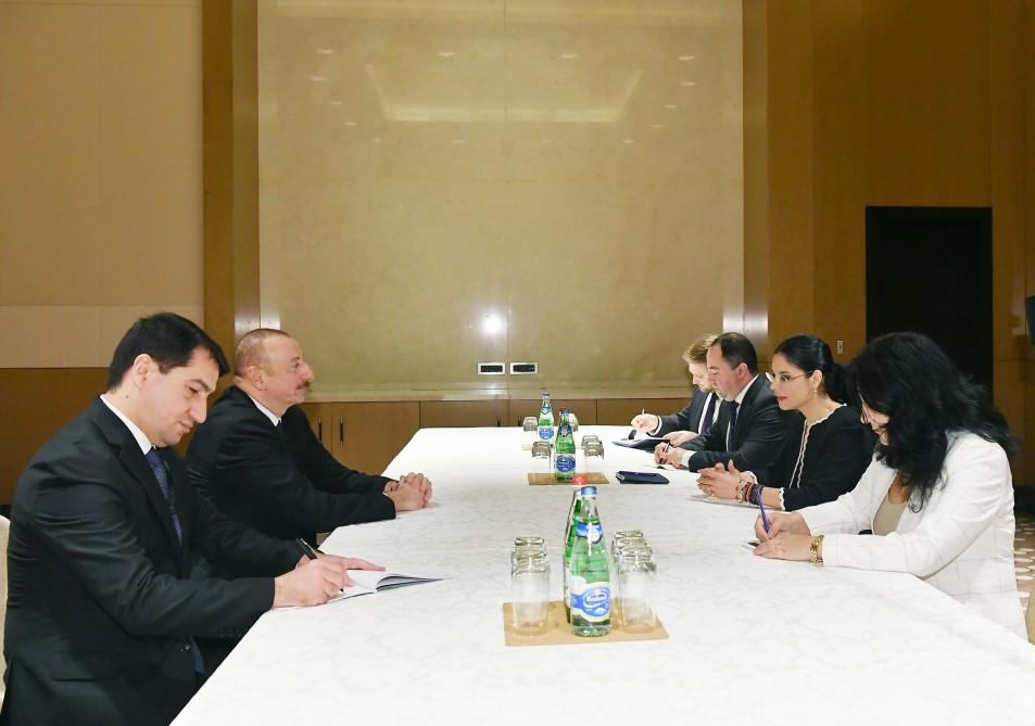 Президент Ильхам Алиев встретился с вице-премьером Румынии и президентом Монтенегро