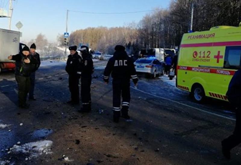 ДТП с автобусом в России, более десяти пострадавших