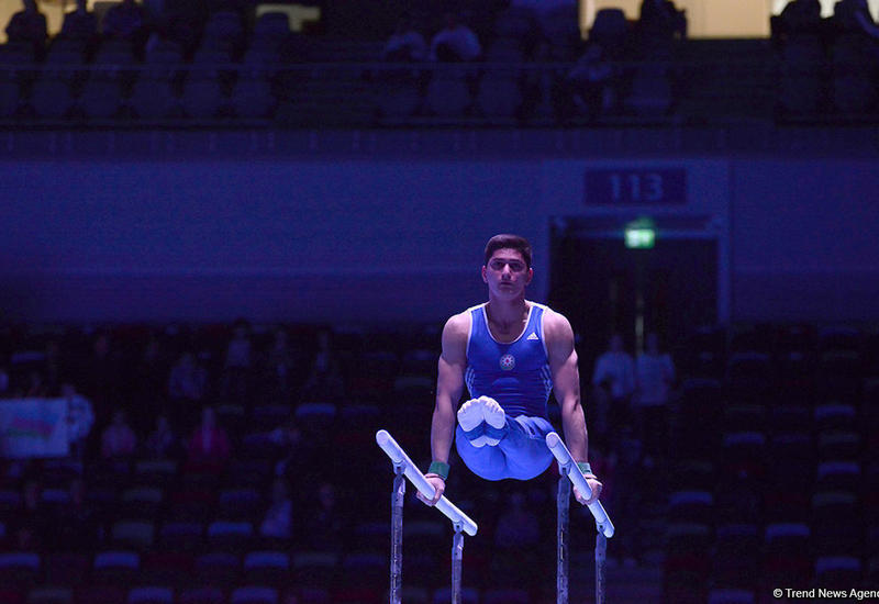 Азербайджанские гимнасты прошли в финал Кубка мира по спортивной гимнастике