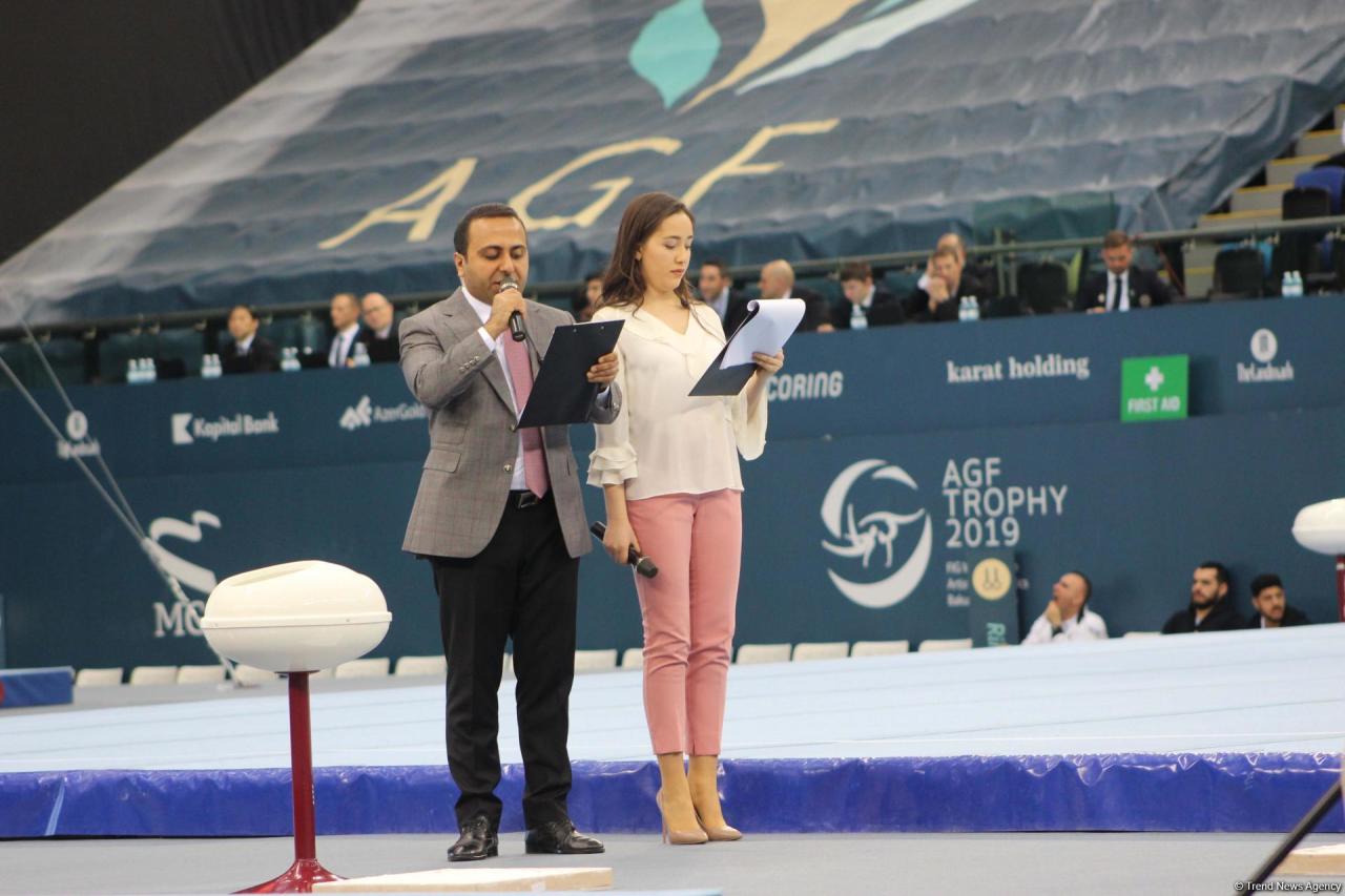 В Национальной арене гимнастики состоялась церемония открытия Кубка мира FIG по спортивной гимнастике
