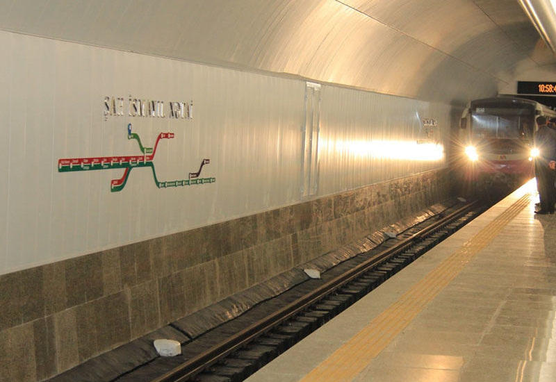 Metronun "Xətai" stansiyası vaxtından tez istifadəyə veriləcək