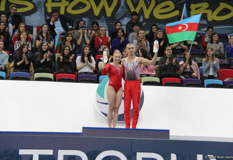 В рамках Кубка мира FIG по спортивной гимнастике в Баку прошло вручение AGF Trophy