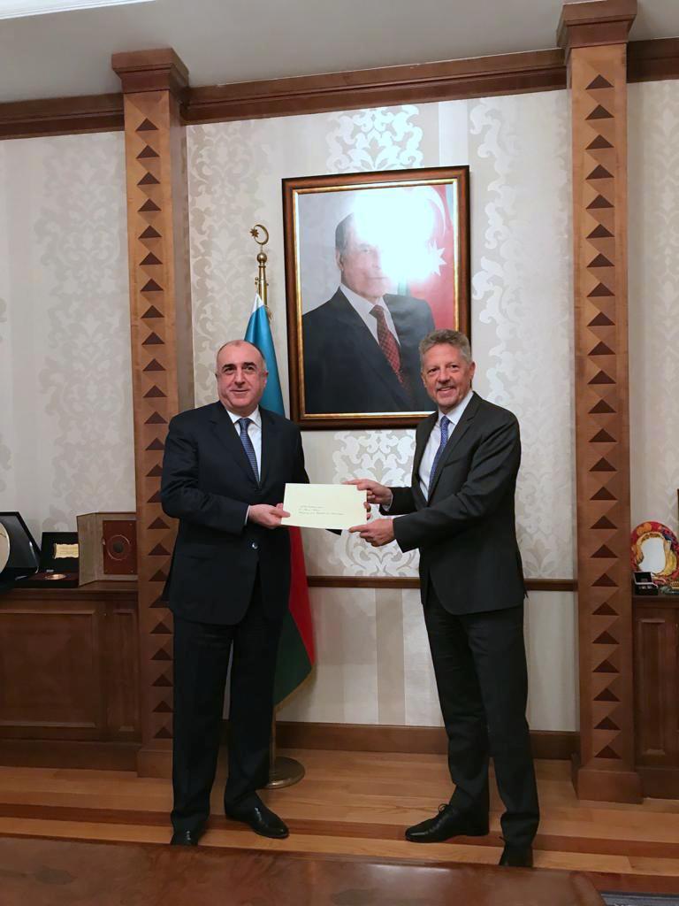 Эльмар Мамедъяров принял нового посла Аргентины в Азербайджане