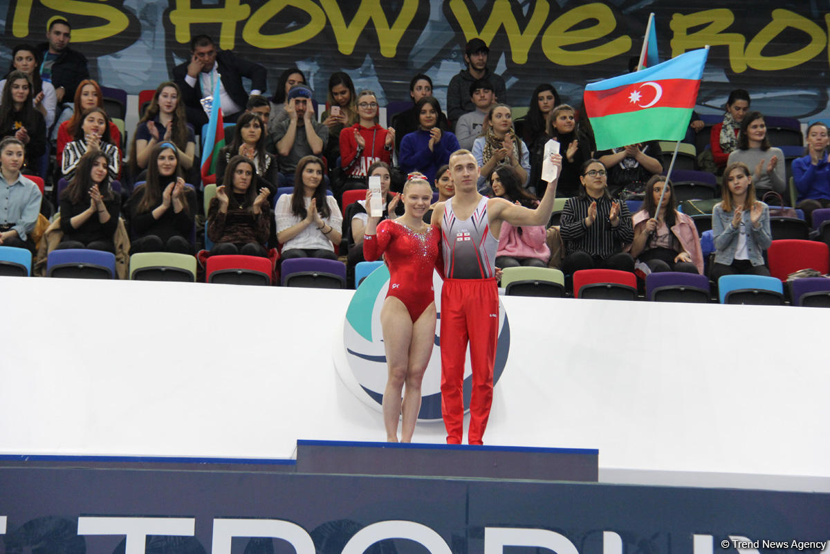 В рамках Кубка мира FIG по спортивной гимнастике в Баку прошло вручение AGF Trophy