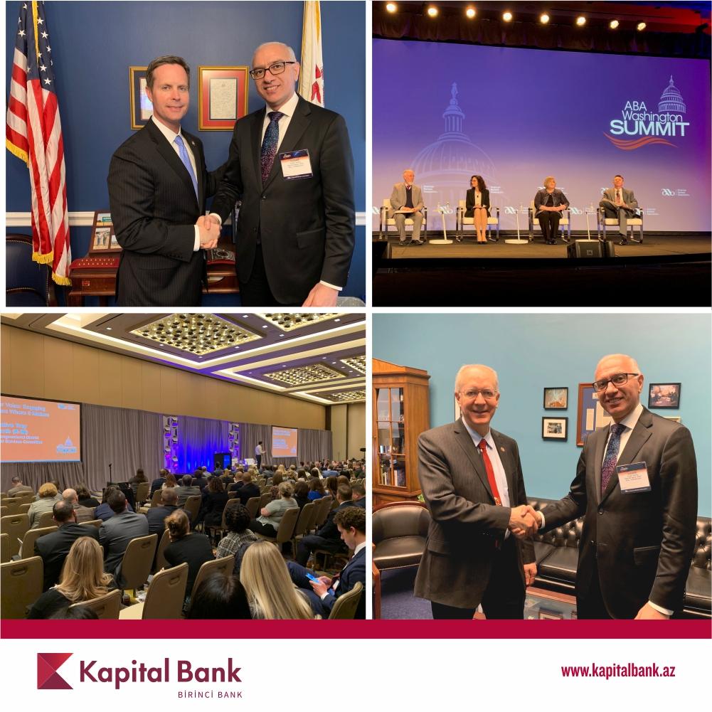 Kapital Bank принял участие в Вашингтонском саммите