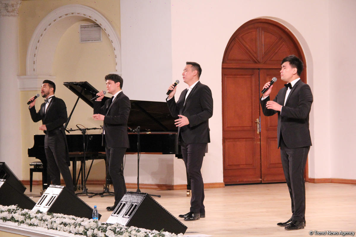Известная казахстанская группа «Mezzo» выступила в Баку с успешным концертом