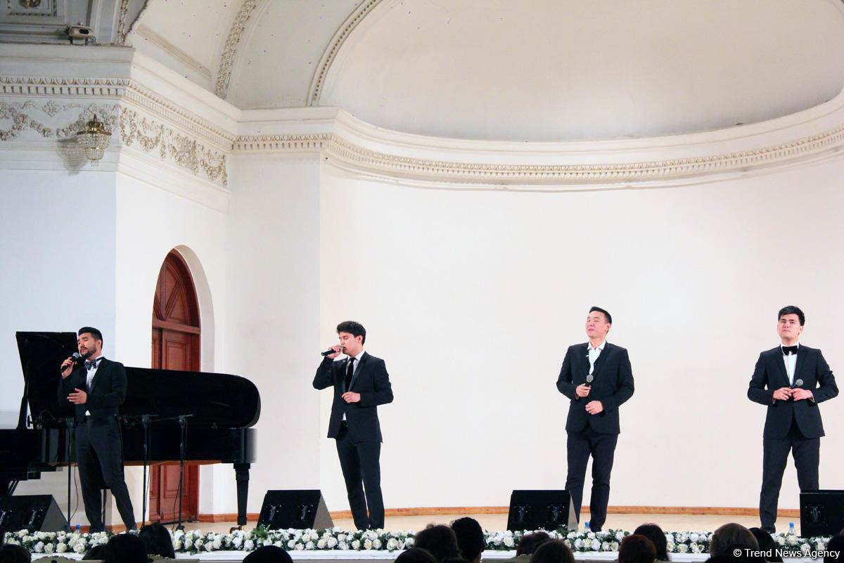 Известная казахстанская группа «Mezzo» выступила в Баку с успешным концертом