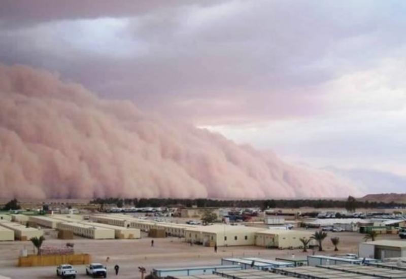 Песчано-пыльная буря в Пакистане, есть погибший