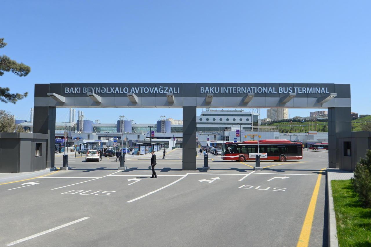 Новшество на территории Бакинского международного автовокзала