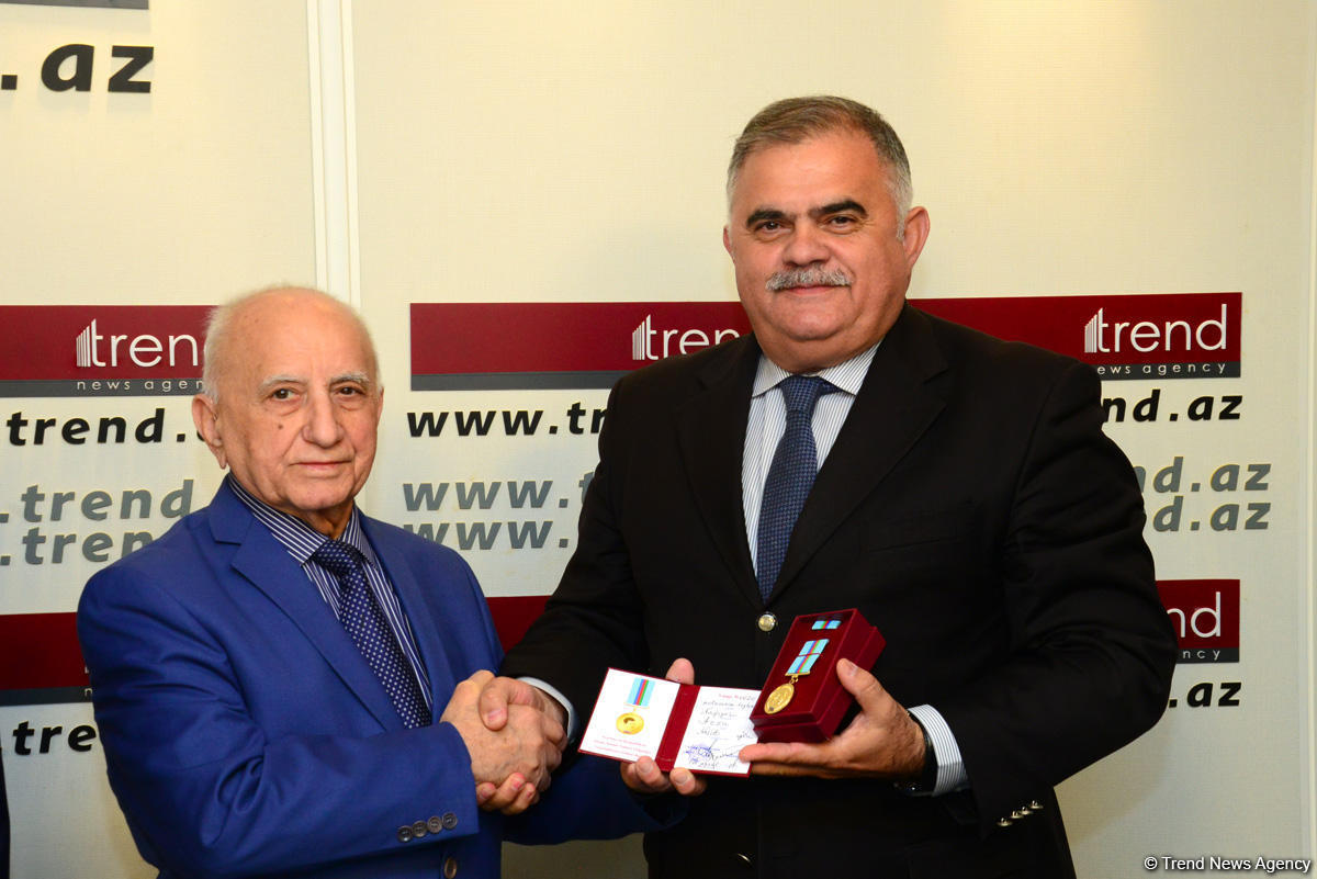 Сотрудники АМИ Trend награждены за активное освещение 100-летнего юбилея органов безопасности Азербайджана