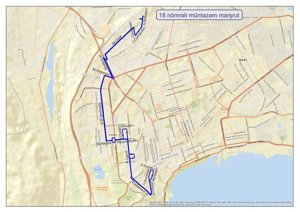В Баку изменится схема движения 17 автобусных маршрутов