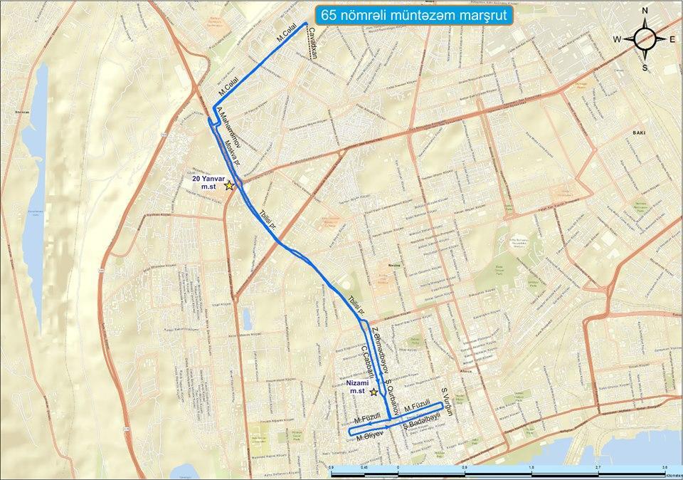 В Баку изменится схема движения 17 автобусных маршрутов
