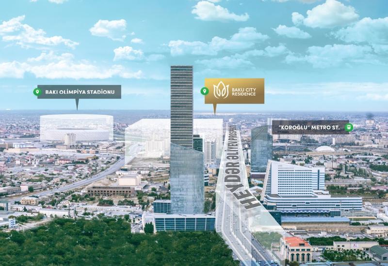 Знаменитая «Медиа-деревня» выставляется на продажу под названием Baku City Residence <span class="color_red">- ФОТО</span>