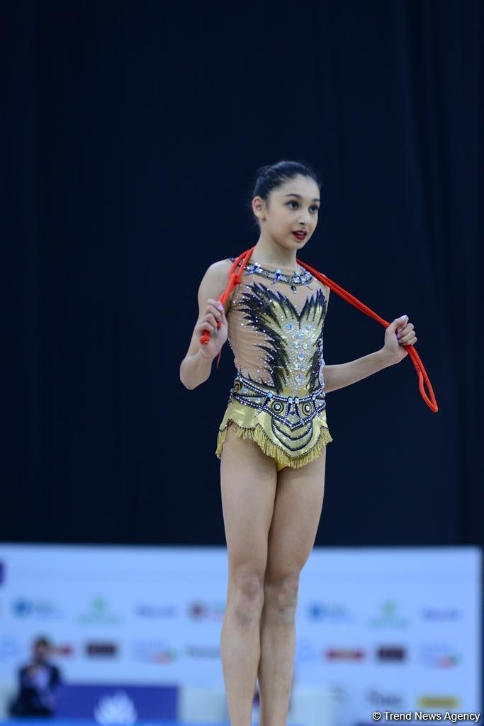 В Баку стартовал второй день Международного турнира по художественной гимнастике AGF Junior Trophy