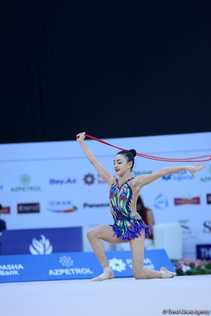 В Баку стартовал второй день Международного турнира по художественной гимнастике AGF Junior Trophy