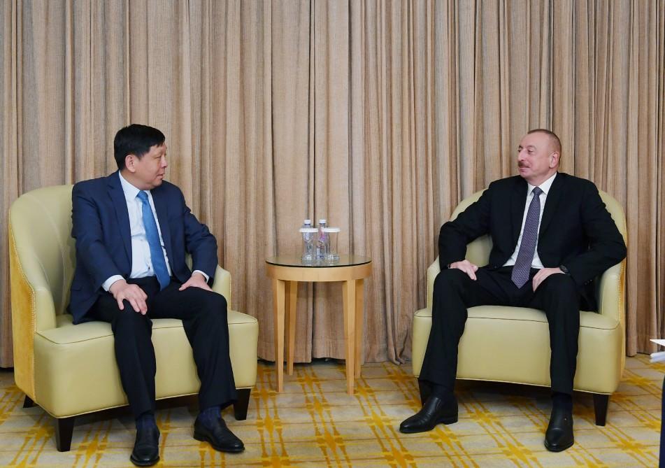 Президент Ильхам Алиев: Азербайджан заинтересован в активной деятельности в стране крупных китайских компаний
