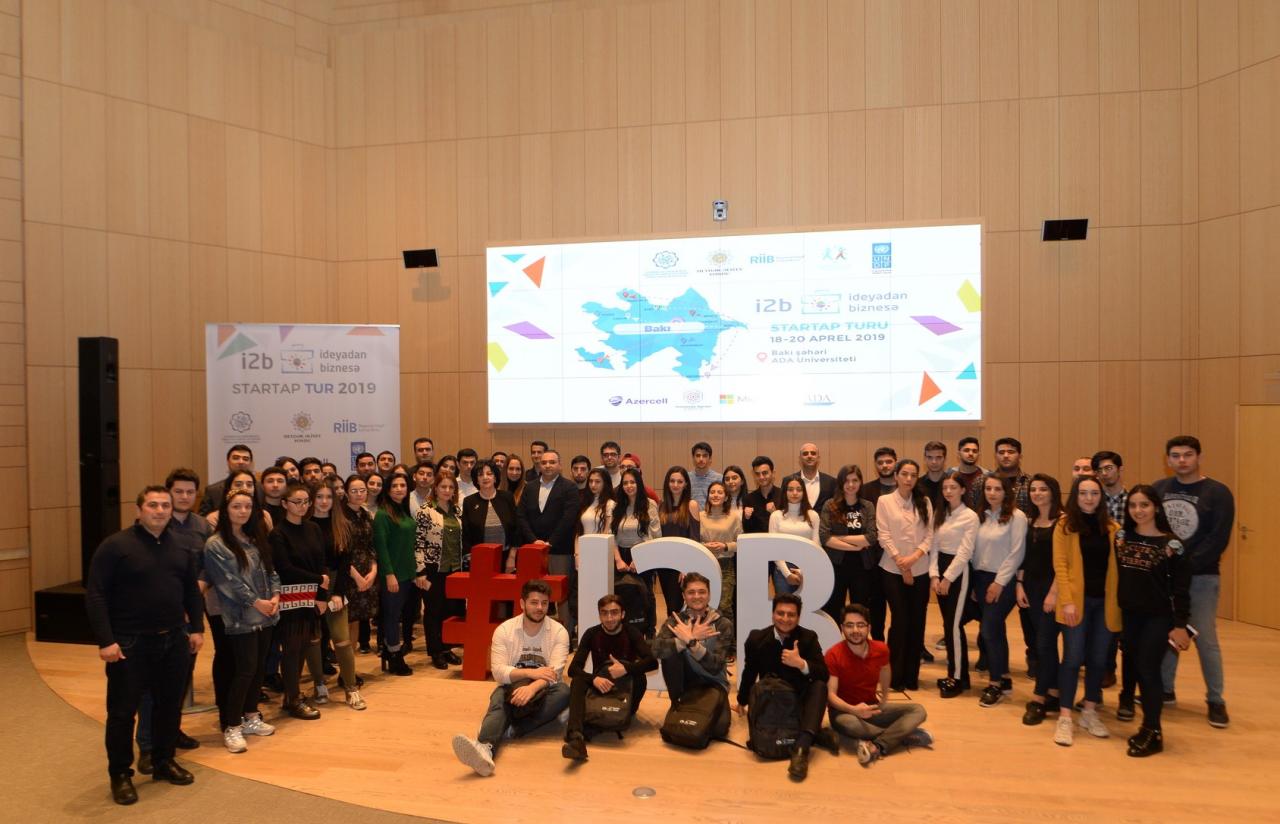 При поддержке Azercell в рамках проекта “От идеи к бизнесу” состоялись стартап-туры в Товузе и Баку