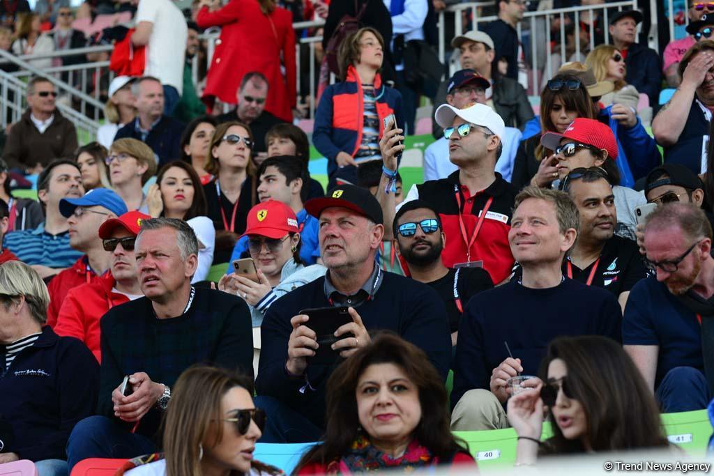 Яркие моменты соревнований Формулы 1 в Баку