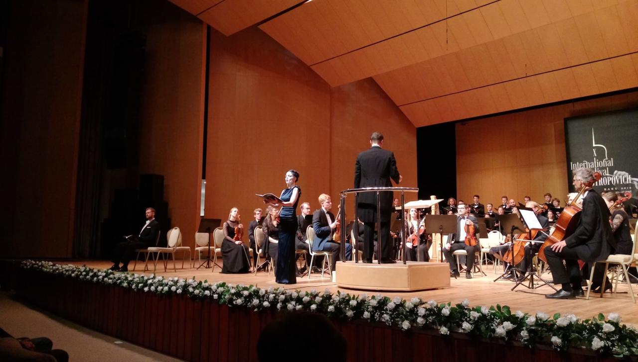 X Международный фестиваль Мстислава Ростроповича завершился великолепным концертом в Баку