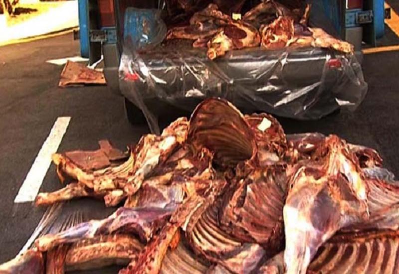 В Мингячевире обнаружено 50 кг непригодного к употреблению мяса
