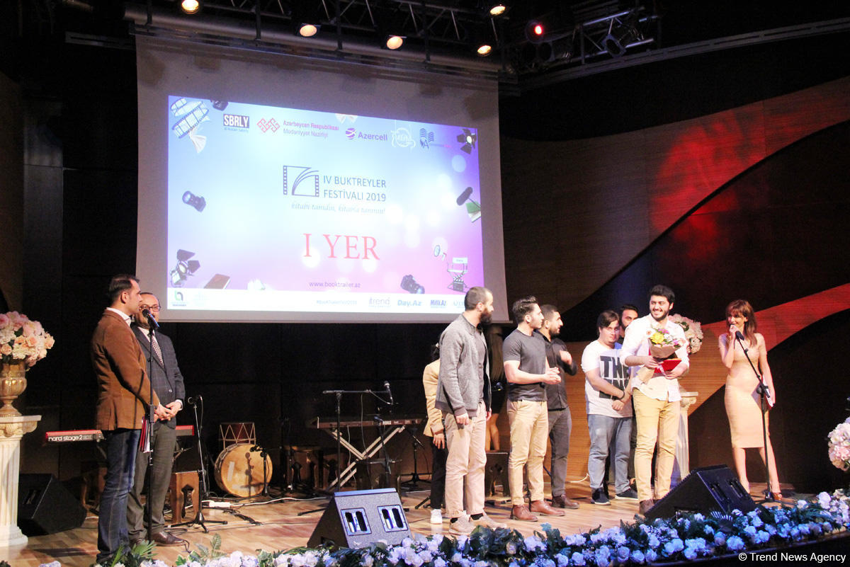 В Баку прошли гала-вечер и церемония награждения VI Фестиваля буктрейлеров