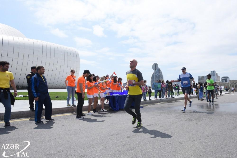 Президент Баку Медиа-центра Арзу Алиева приняла участие в "Бакинском марафоне-2019"